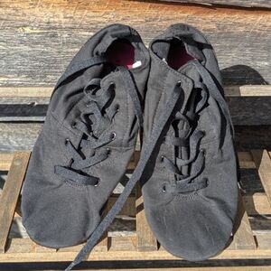 Decathlon Ballet Flats  Black Canvas Dance Shoes – Women’s Size 7